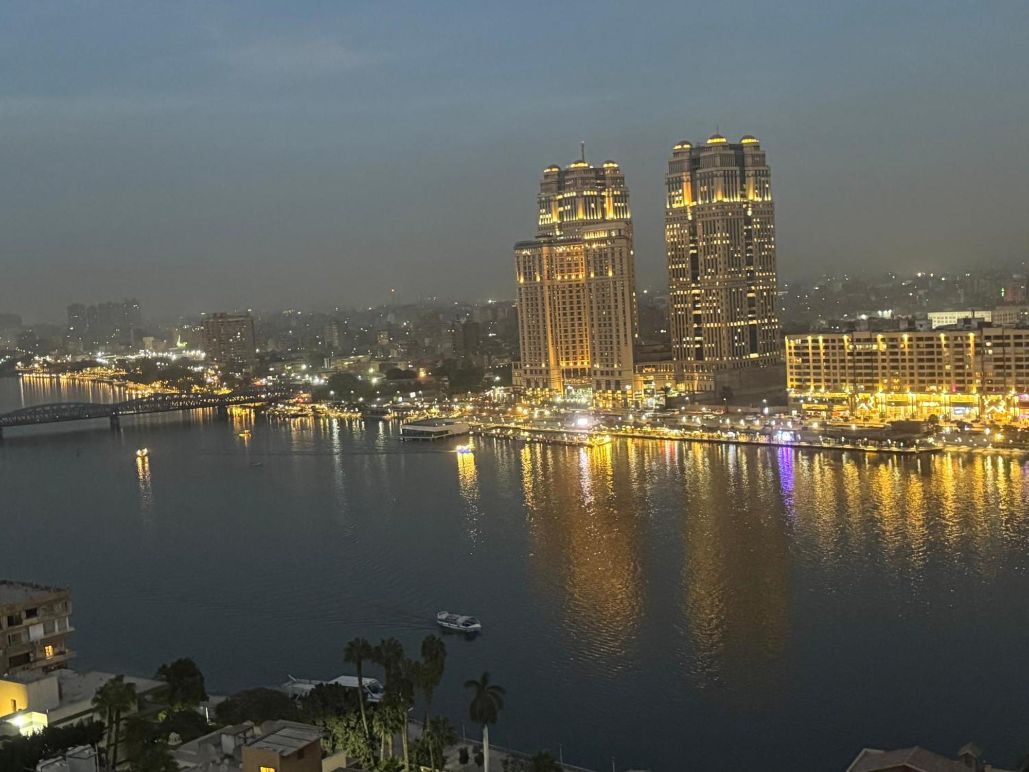 Nile Window Of Apartment Cairo